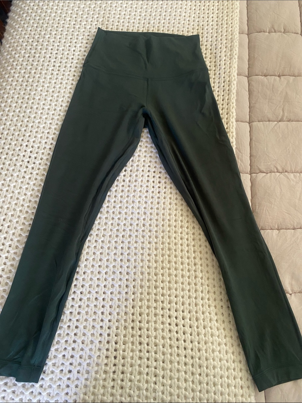 lululemon athletica Deep Green High-Rise Leggings